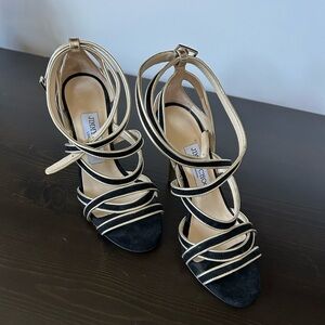 New Jimmy Choo Suede Sandals 35